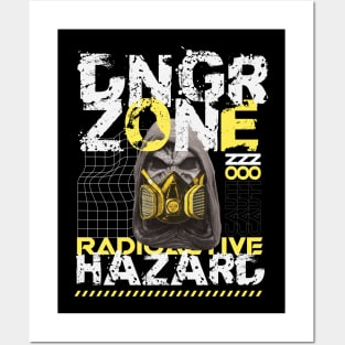 Danger Zone Radioactive Hazard Posters and Art